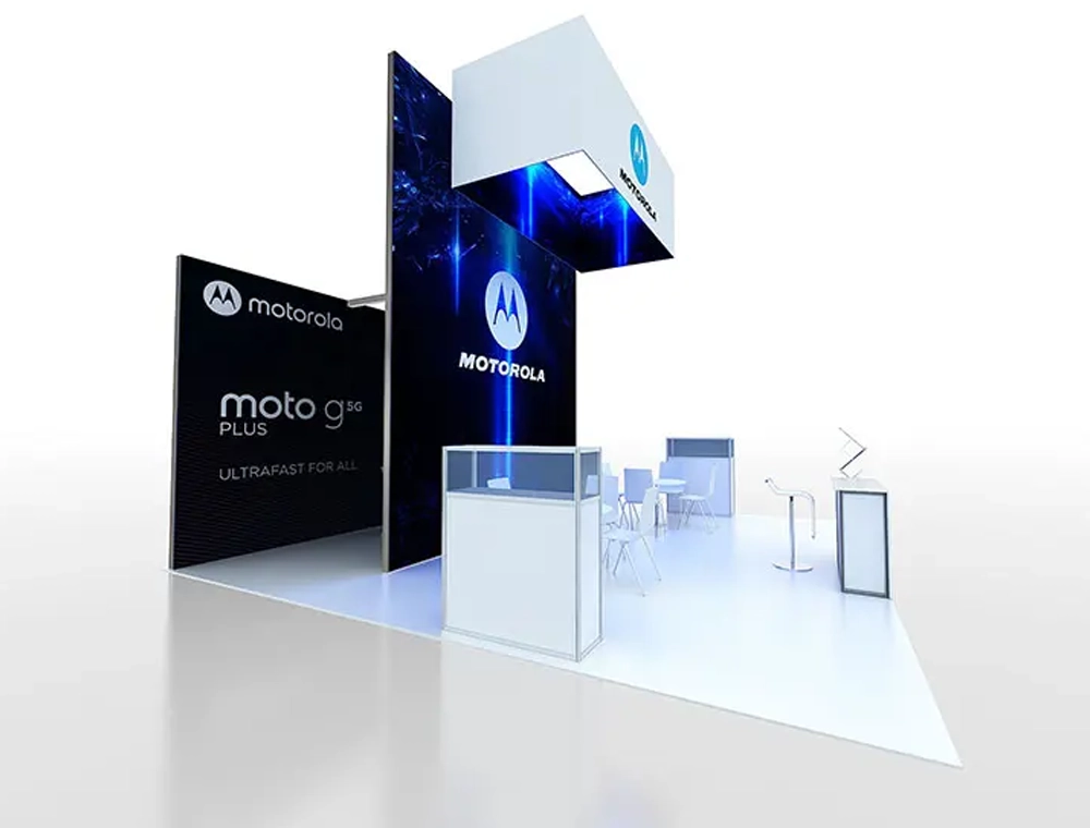 20x20 trade show booth ideas